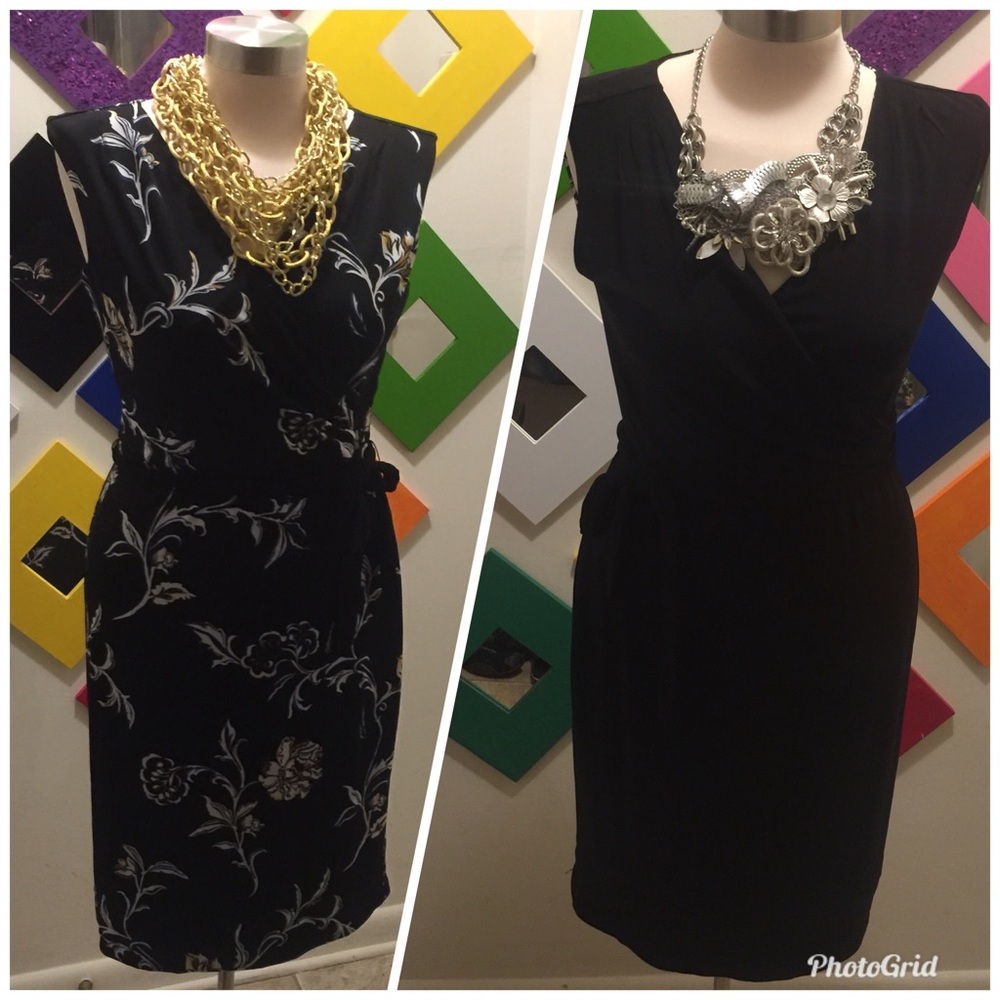 NWT Reversible White House Black Market Dress
